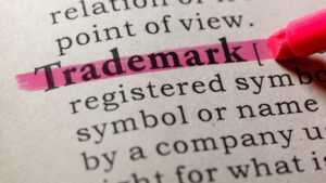 Definition of trademark from dictionary